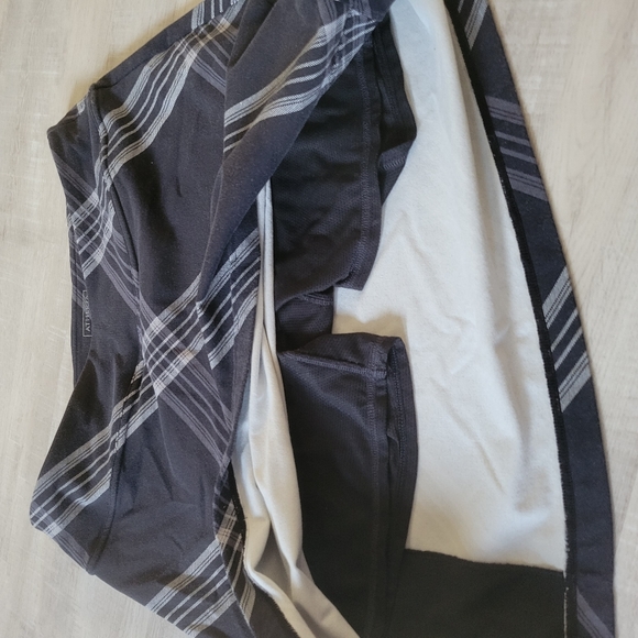 Athleta Black and White Plaid Skort - Picture 3 of 5